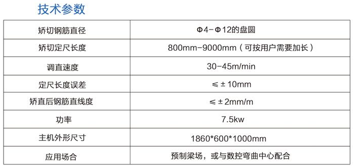 调直切断机