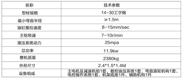 数控弯拱机